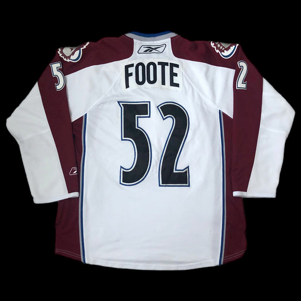 Vintage NHL Colorado Avalanche Adam Foote Reebok Jersey (M)