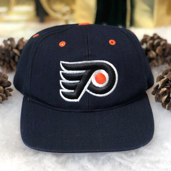 Vintage NHL Philadelphia Flyers Logo Athletic Wool Snapback Hat
