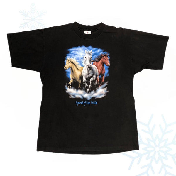 Vintage Horses "Spirit of the Wind" T-Shirt (L)