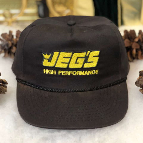 Vintage JEG'S High Performance Auto Parts Twill Snapback Hat