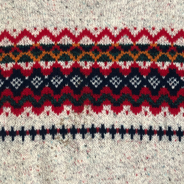 Vintage Land's End Wool Knit Sweater (M)