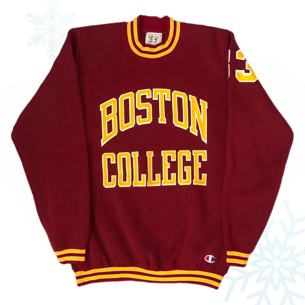 Vintage 1960s Champion Boston College Eagles NCAA Crewneck Sweatshirt (L)