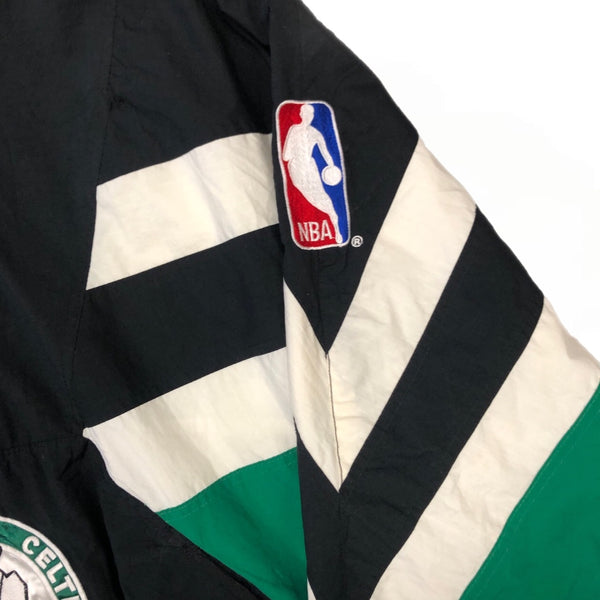 Vintage NBA Boston Celtics Starter Pullover Half Zip-Up Jacket (L)