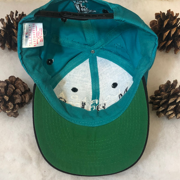 Vintage MLB Florida Marlins Annco *YOUTH* Twill Snapback Hat