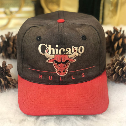 Vintage NBA Chicago Bulls Twins Enterprise Bar Line Twill Snapback Hat