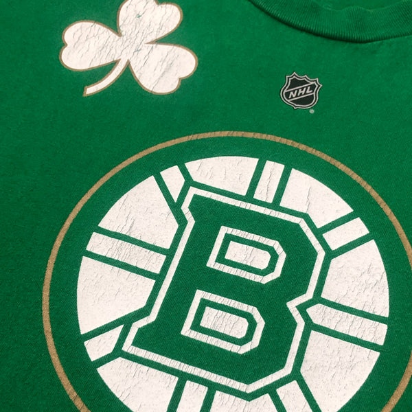 NHL Boston Bruins Milan Lucic St. Patrick's Day Jersey T-Shirt (L)