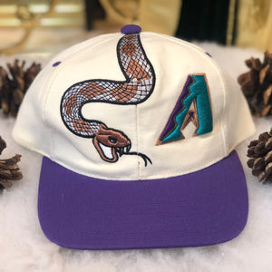 Vintage MLB Arizona Diamondbacks Rattle Head Drew Pearson Wool Snapback Hat
