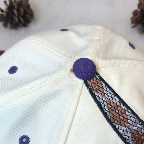 Vintage MLB Arizona Diamondbacks Rattle Head Drew Pearson Wool Snapback Hat