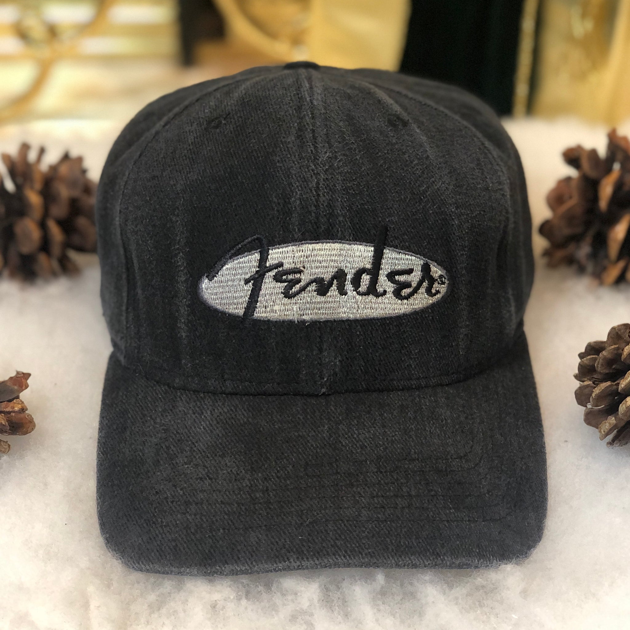 Vintage Fender Guitars Music Snapback Hat