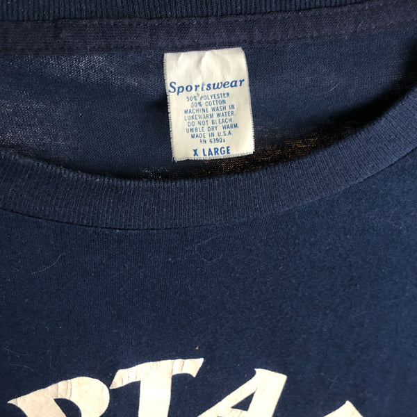 Vintage Captain Boat Sailing T-Shirt (XL)