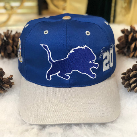 Vintage NFL Detroit Lions Barry Sanders Twins Enterprise Twill Snapback Hat