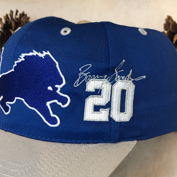 Vintage NFL Detroit Lions Barry Sanders Twins Enterprise Twill Snapback Hat