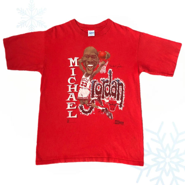 Vintage 1990 NBA Michael Jordan Chicago Bulls Salem Sportswear T-Shirt (L)