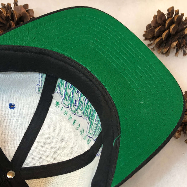 Vintage Deadstock NWOT NBA Minnesota Timberwolves Starter Bubble Script Twill Snapback Hat