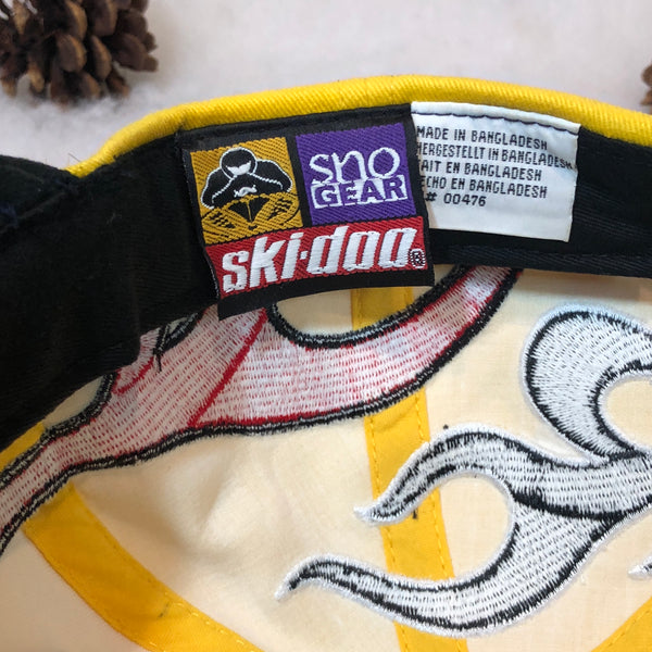 Vintage Ski-Doo Factory Flames Snapback Hat
