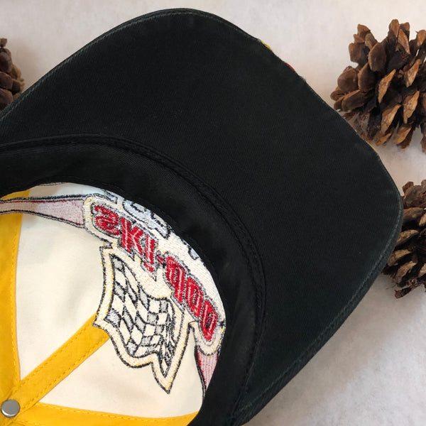 Vintage Ski-Doo Factory Flames Snapback Hat