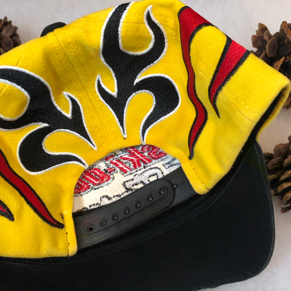 Vintage Ski-Doo Factory Flames Snapback Hat