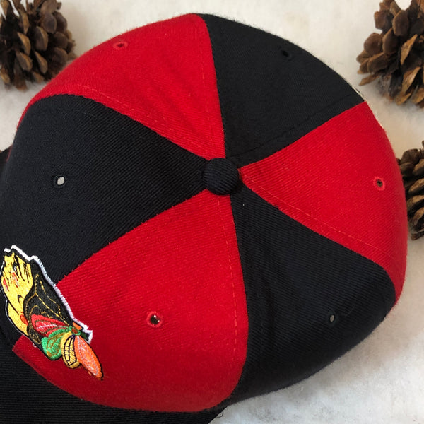 Vintage NHL Chicago Blackhawks Starter Pinwheel Wool Snapback Hat