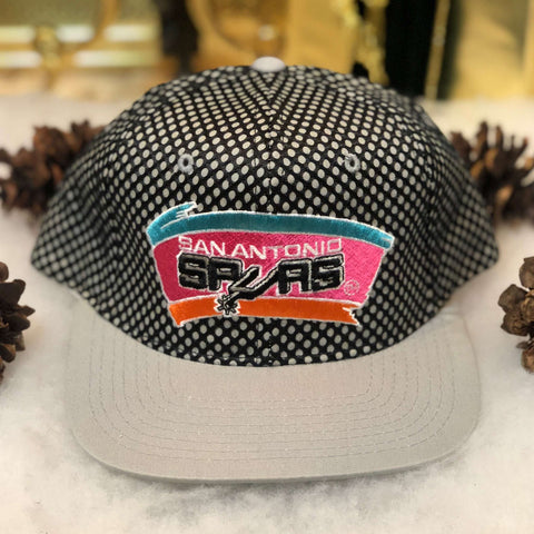 Vintage Deadstock NWOT NBA San Antonio Spurs Starter Net Snapback Hat