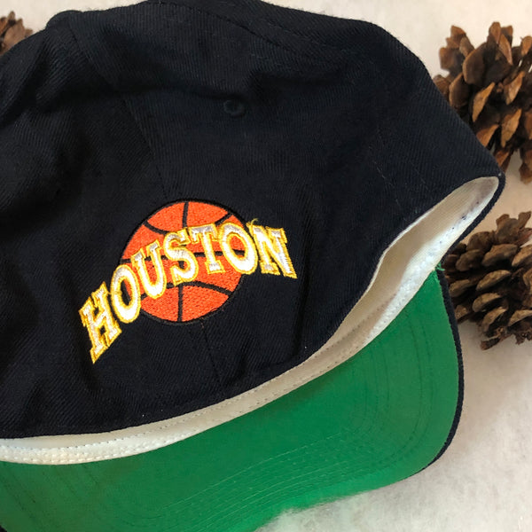 Vintage NBA Houston Rockets Sports Specialties Script Wool Fitted Hat 6 7/8