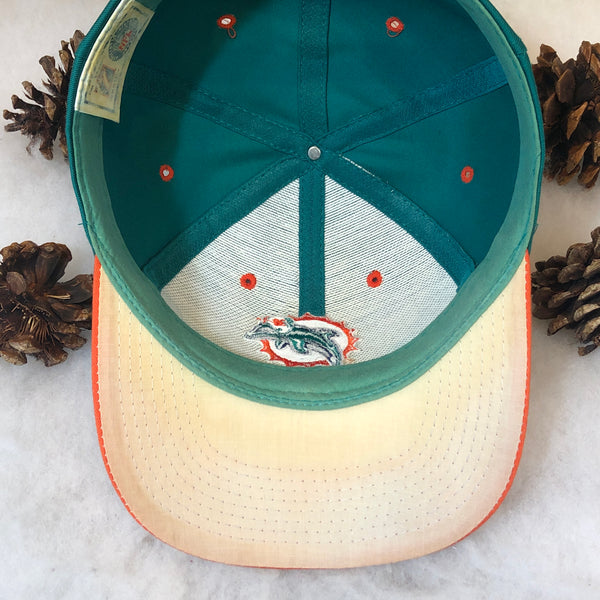 Vintage NFL Miami Dolphins Logo 7 Twill Snapback Hat