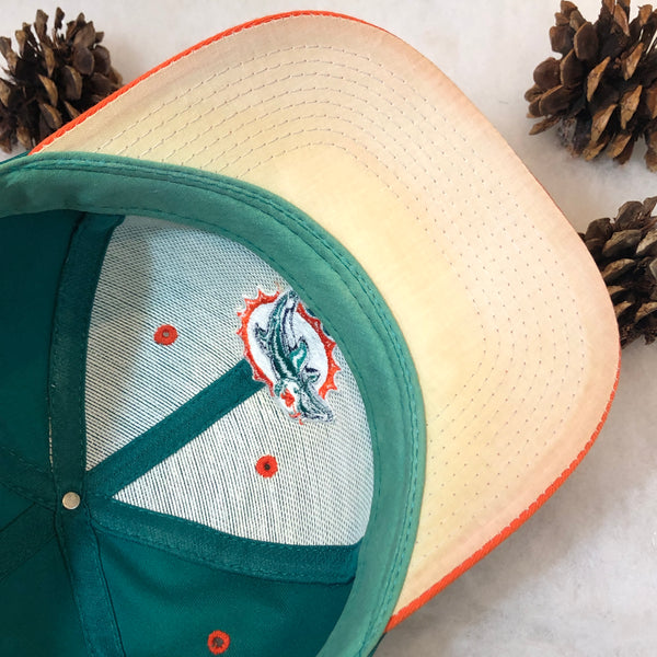 Vintage NFL Miami Dolphins Logo 7 Twill Snapback Hat