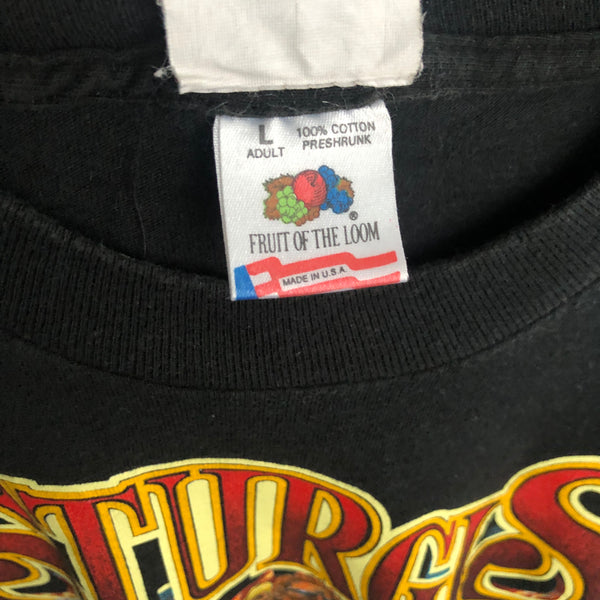 Vintage 1993 Sturgis Black Hills Rally South Dakota Motorcycle Biker T-Shirt (L)