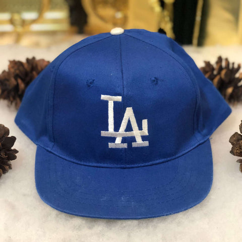 Vintage Deadstock NWOT MLB Los Angeles Dodgers Annco *YOUTH* Twill Snapback Hat