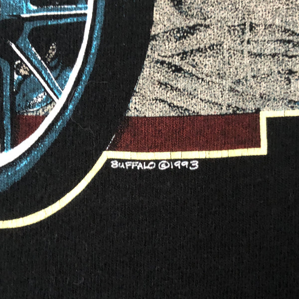 Vintage 1993 Sturgis Black Hills Rally South Dakota Motorcycle Biker T-Shirt (L)