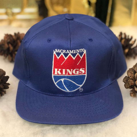 Vintage Deadstock NWOT NBA Sacramento Kings Drew Pearson Twill Snapback Hat