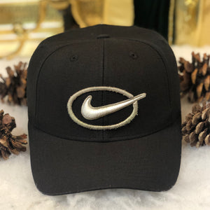Vintage Nike Circle Swoosh Logo Snapback Hat