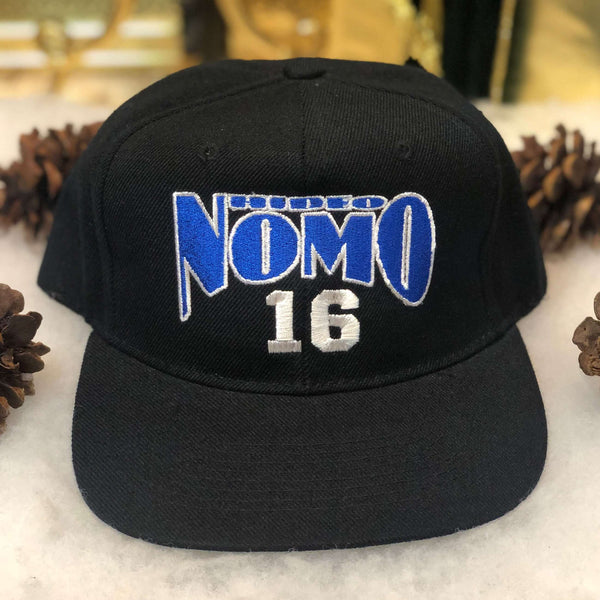 Vintage Deadstock NWOT MLB Los Angeles Dodgers Hideo Nomo Wool Snapback Hat