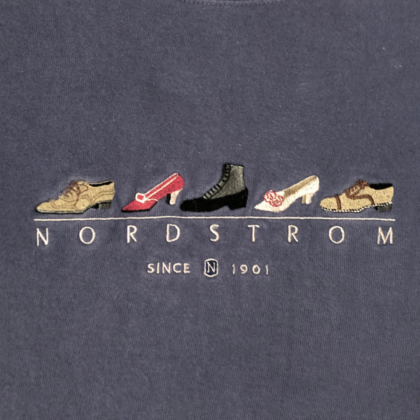Vintage Nordstrom Shoes Luxury Fashion Store Crewneck Sweatshirt (L)