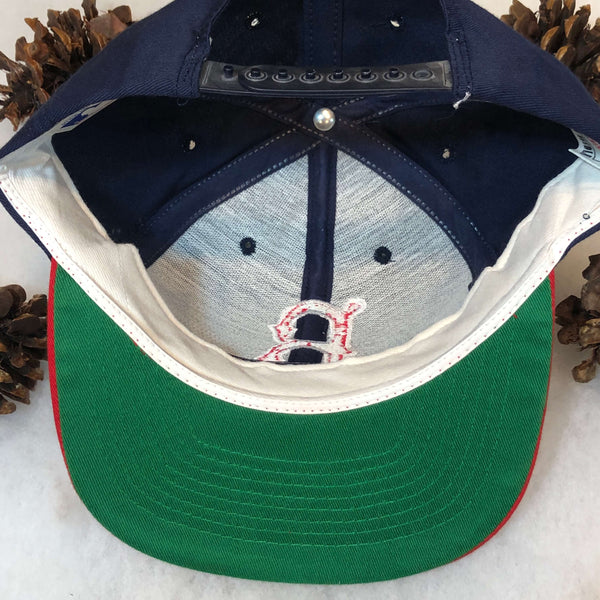 Vintage Deadstock NWOT MLB Boston Red Sox Nutmeg Mills American Needle Wool Snapback Hat