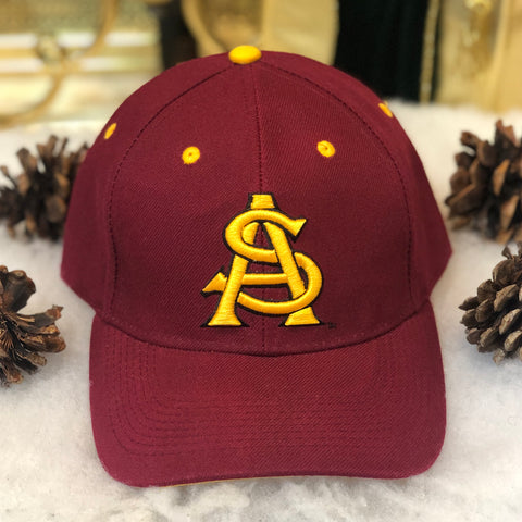 Vintage NCAA ASU Arizona Sate Sun Devils Wool Strapback Hat