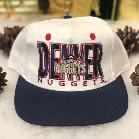 Vintage Deadstock NWOT NBA Denver Nuggets The Game Limited Edition 3188 of 5000 Twill Snapback Hat