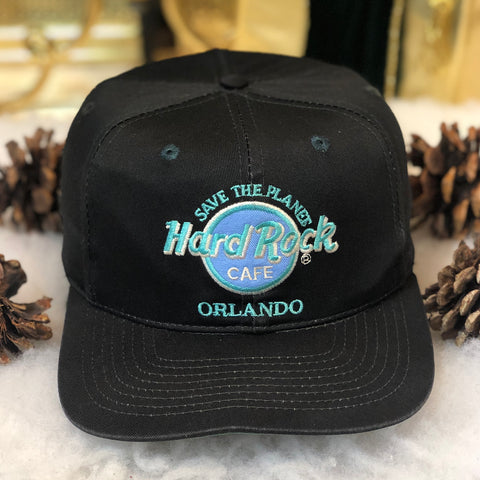 Vintage Hard Rock Cafe Orlando Twill Snapback Hat