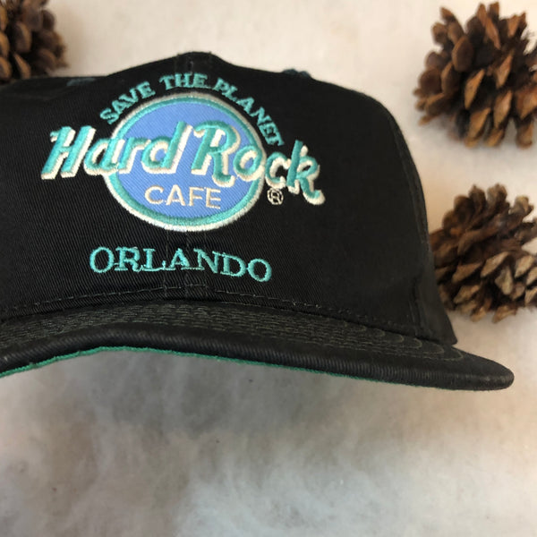 Vintage Hard Rock Cafe Orlando Twill Snapback Hat