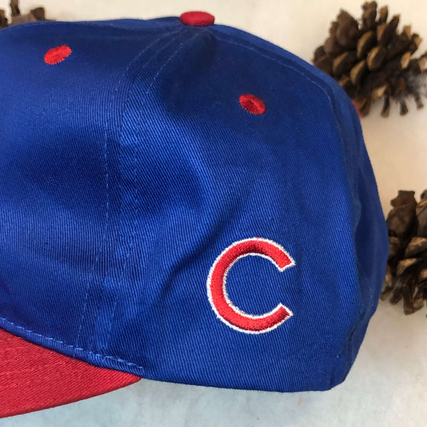 Vintage Deadstock NWOT MLB Chicago Cubs Twins Enterprise S/M Twill Snapback Hat