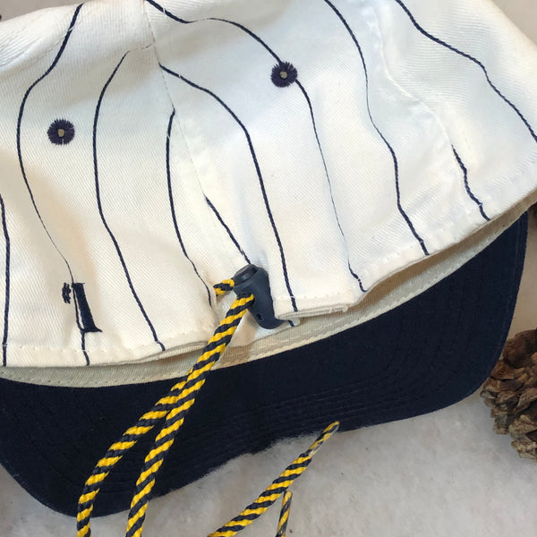 Vintage NCAA Michigan Wolverines #1 Apparel Tie-Back Hat