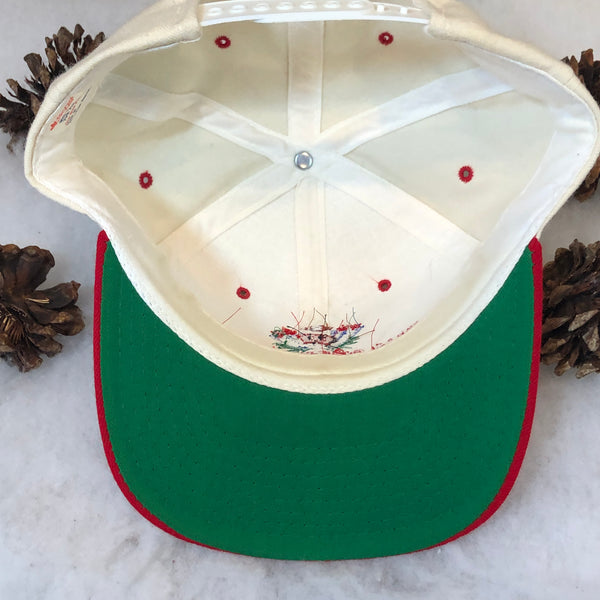Vintage NCAA Wisconsin Badgers 1995 Hall of Fame Bowl Tampa Bay Wool Snapback Hat