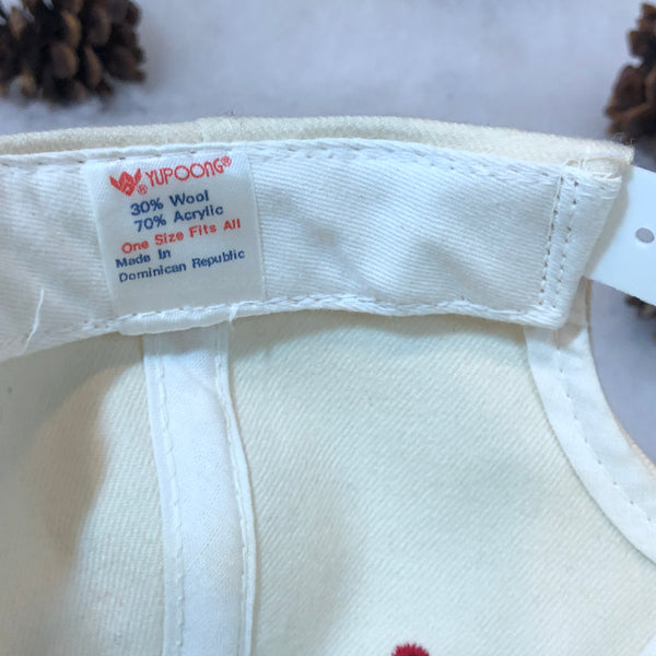 Vintage NCAA Wisconsin Badgers 1995 Hall of Fame Bowl Tampa Bay Wool Snapback Hat