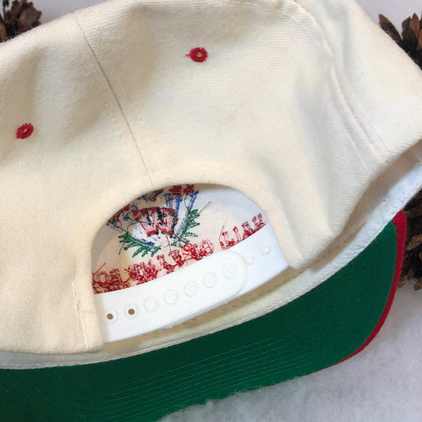 Vintage NCAA Wisconsin Badgers 1995 Hall of Fame Bowl Tampa Bay Wool Snapback Hat