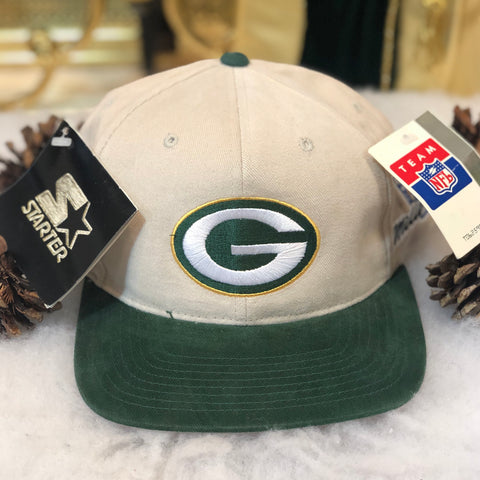 Vintage Deadstock NWT NFL Green Bay Packers Miller Time Promo Starter Snapback Hat