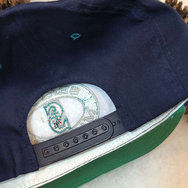 Vintage Deadstock NWOT MLB Seattle Mariners Annco Twill Snapback Hat