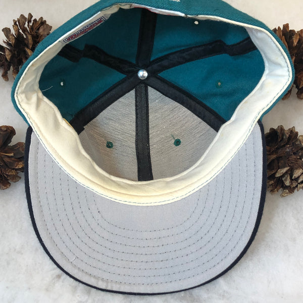 Vintage MLB Seattle Mariners New Era Wool Fitted Hat 7 1/8