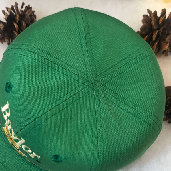 Vintage NCAA Baylor Bears Twins Enterprise Bar Line Twill Snapback Hat