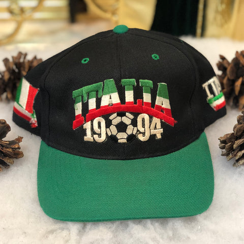 Vintage Italy 1994 World Cup Wool Snapback Hat