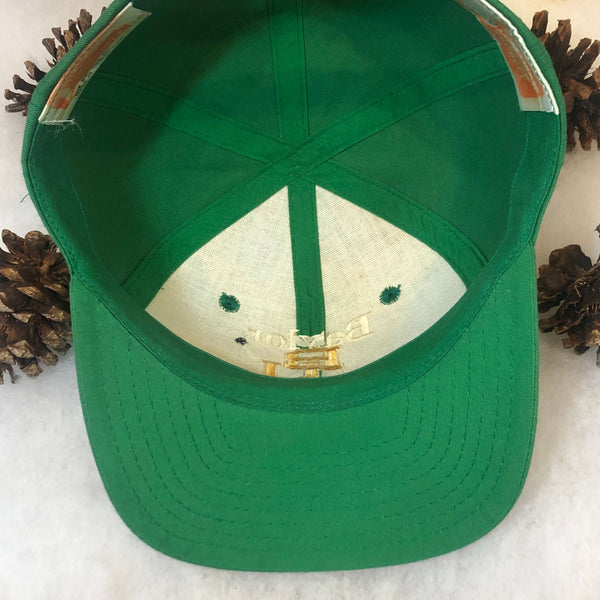 Vintage NCAA Baylor Bears Twins Enterprise Bar Line Twill Snapback Hat