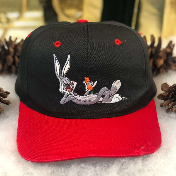 Vintage 1993 Bugs Bunny Looney Tunes Twill Snapback Hat